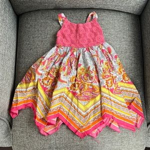 🎄🎄 Blueberi Boulevard Bandana Flowy Dress